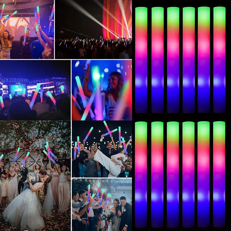 Wedding Supply Bulk - 15/30 قطعة من عصي الإضاءة LED