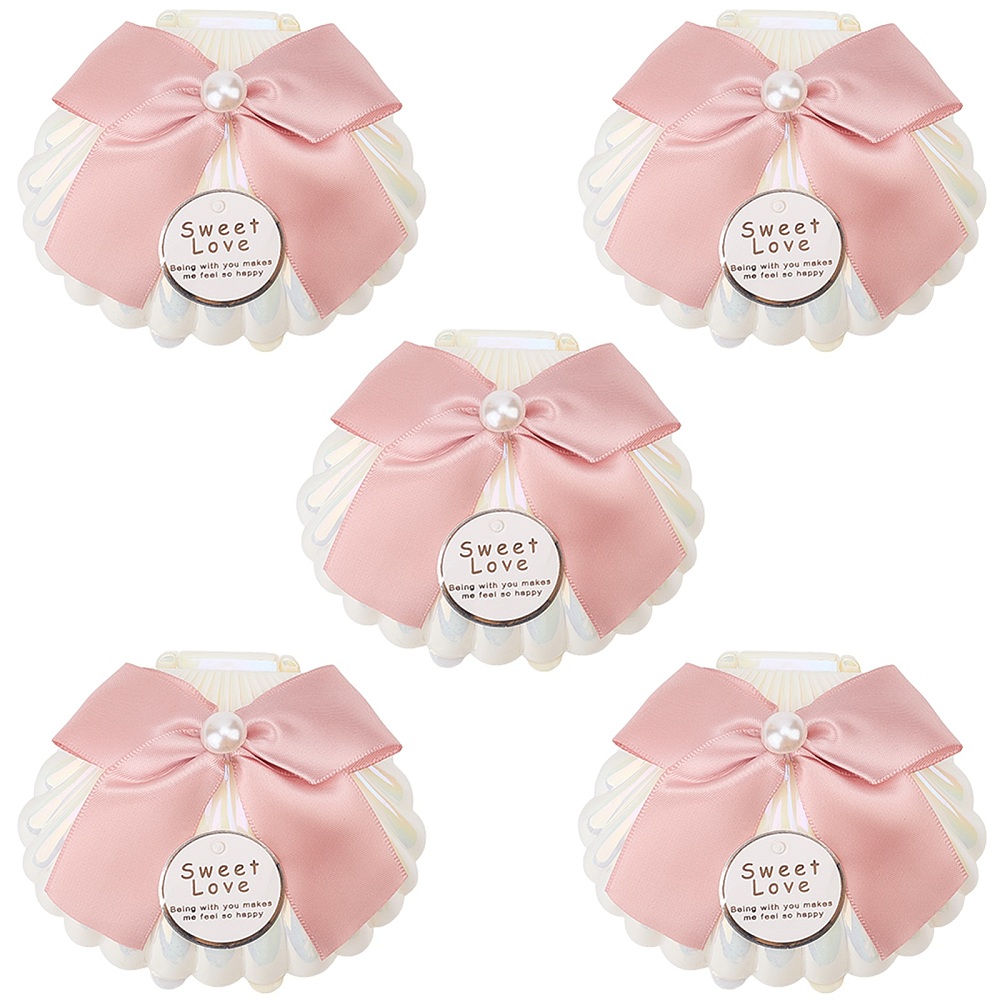 Wedding Favor Box - 5 قطع من الصناديق البلاستيكية على