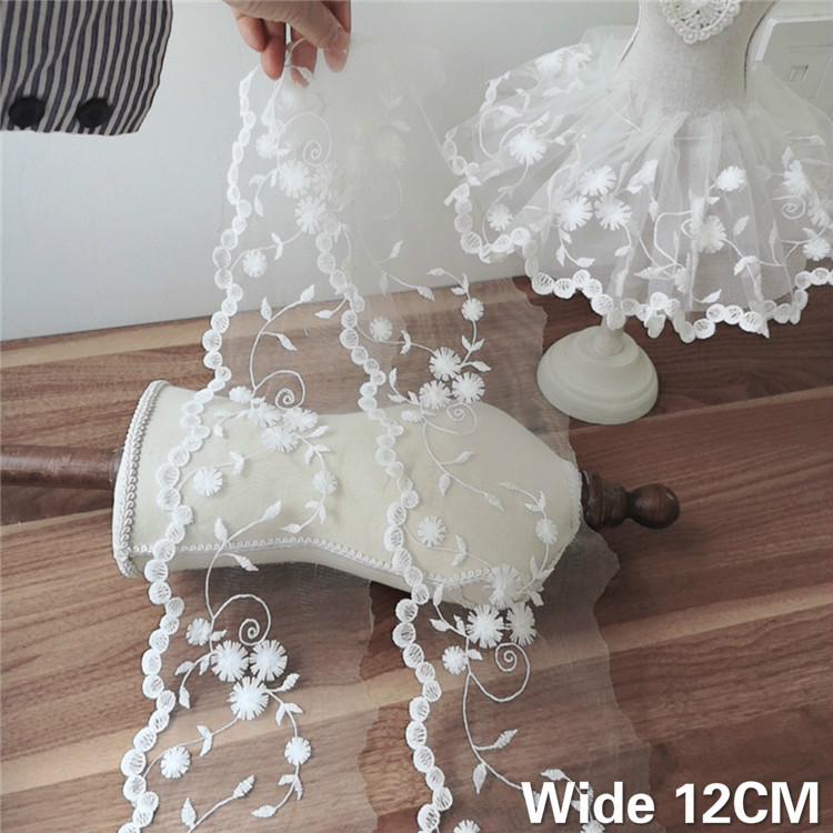 Wedding Water Supply - تول أبيض شبكي بعرض 12 سنتيمتر