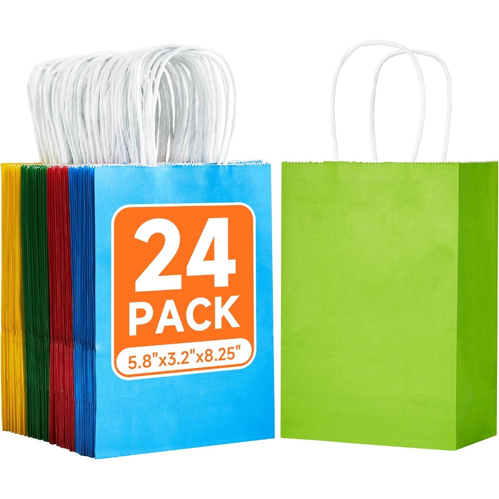 24 حقيبة هدايا صغيرة من ورق ال - مراجعة Wedding Supply Bulk وسعره