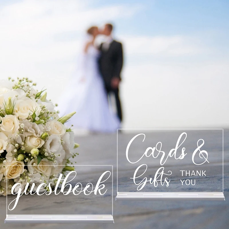 YOMDID 2 قطعة علامة استقبال ال - مراجعة Wedding Ceremony Supply وسعره