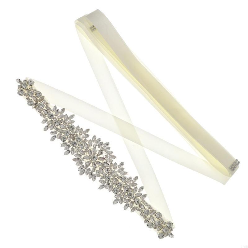 وشاح الزفاف الكريستال الفاخر أ - مراجعة Bridal Sash Ribbon وسعره
