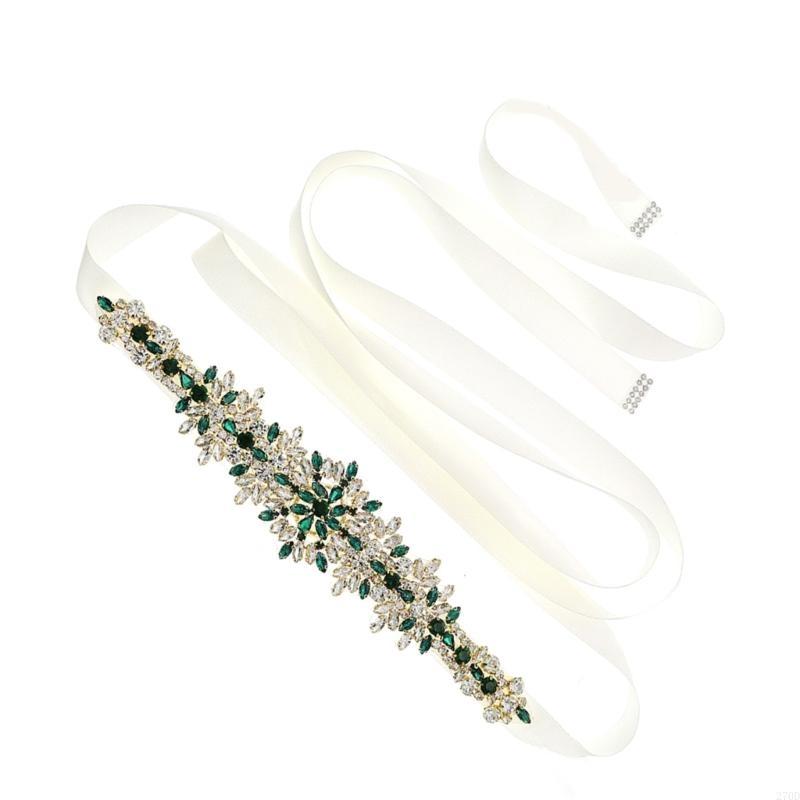 وشاح الزفاف الكريستال الفاخر أ - مراجعة Bridal Sash Ribbon وسعره