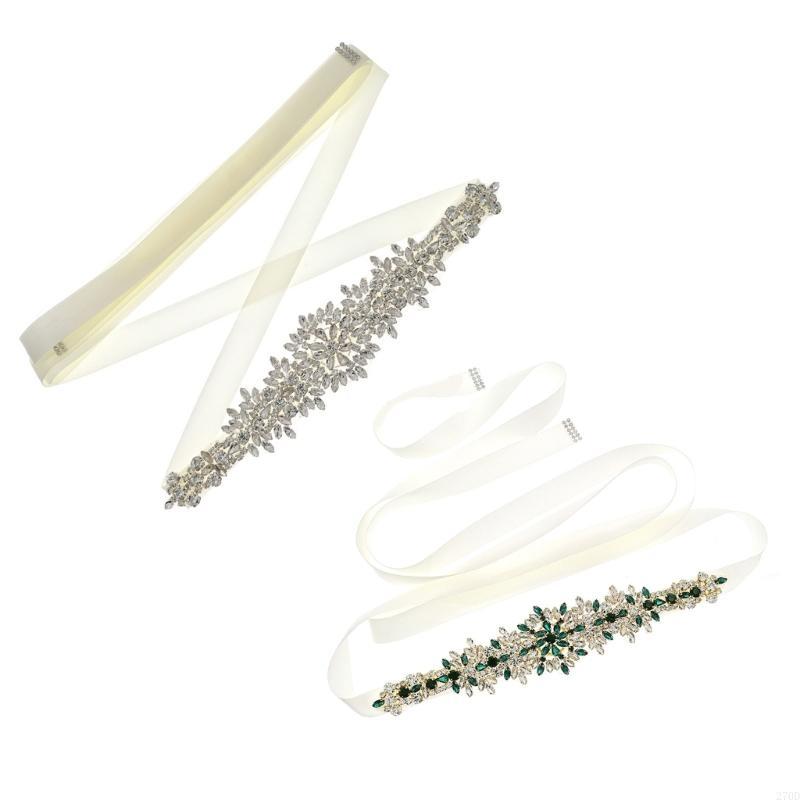 وشاح الزفاف الكريستال الفاخر أ - مراجعة Bridal Sash Ribbon وسعره