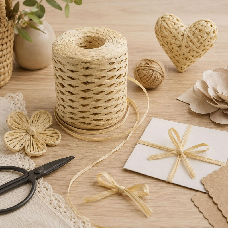 ورق حرف يدوية بتصميم عتيق، شري - مراجعة Papercraft Supply Ribbon وسعره