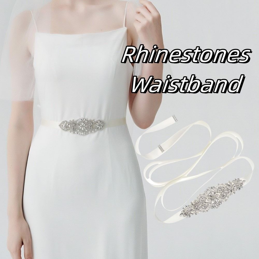 حزام زفاف أنيق على الطراز الكو - مراجعة Bridal Sash Ribbon وسعره