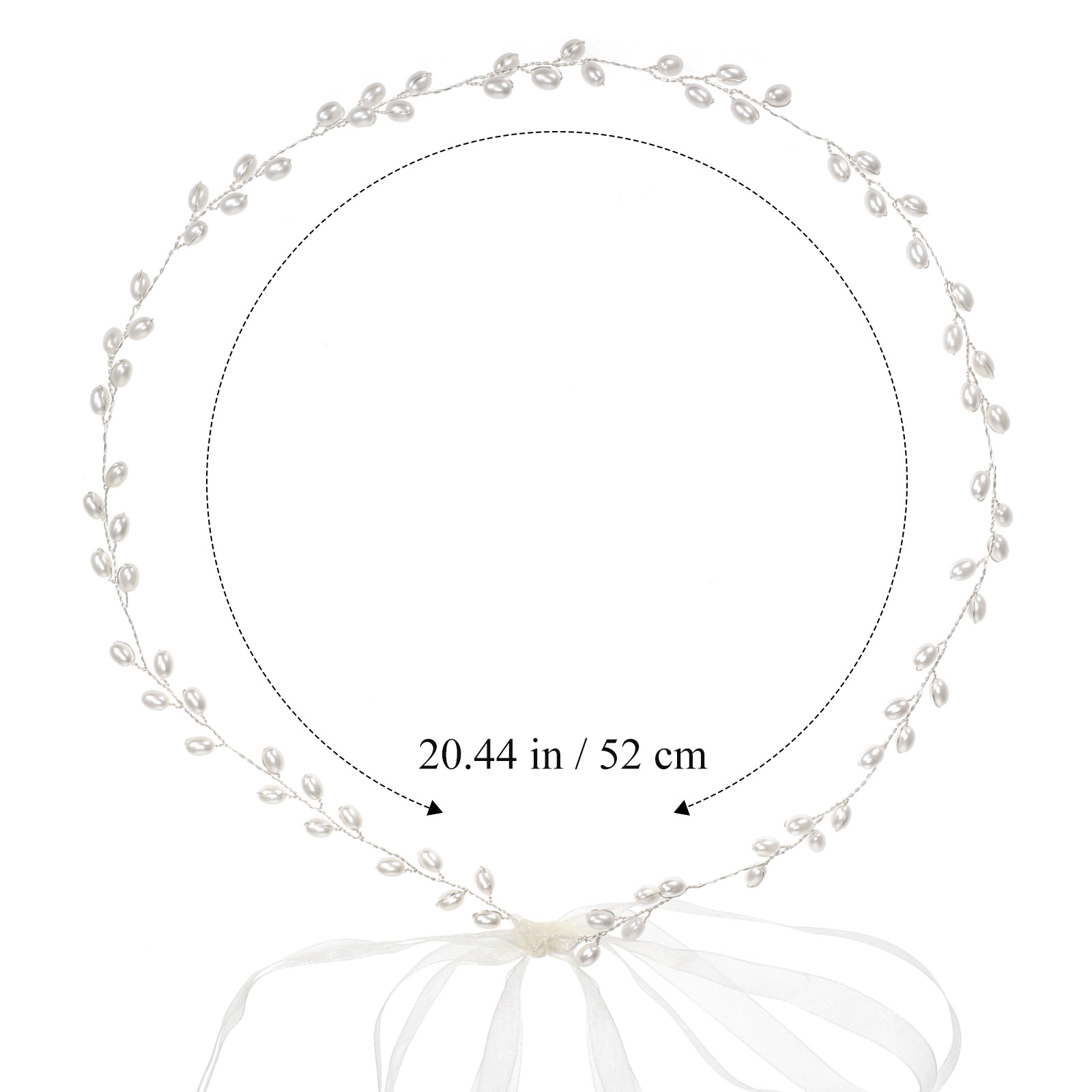 حزام فستان الزفاف المزين باللؤ - مراجعة Bridal Sash Ribbon وسعره