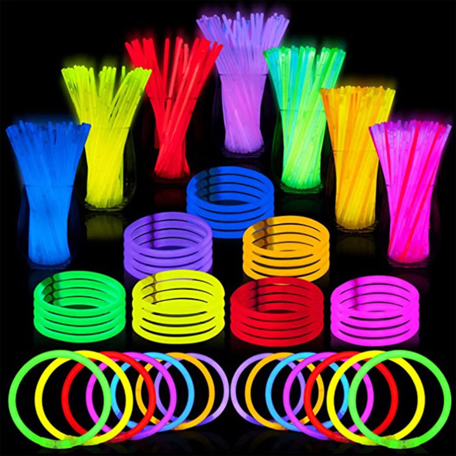 ‌ 100 حزمة 20 سنتيمتر الفلورسن - مراجعة Wedding Supply Bulk وسعره