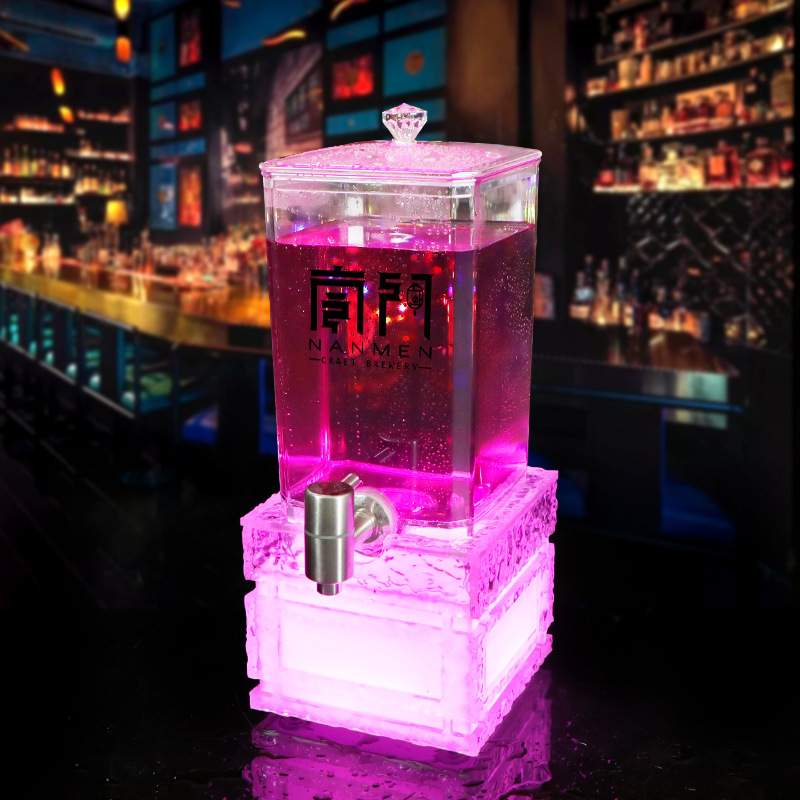 برميل البيرة LED مع الصنبور 2L - مراجعة Wedding Alcohol Supply وسعره