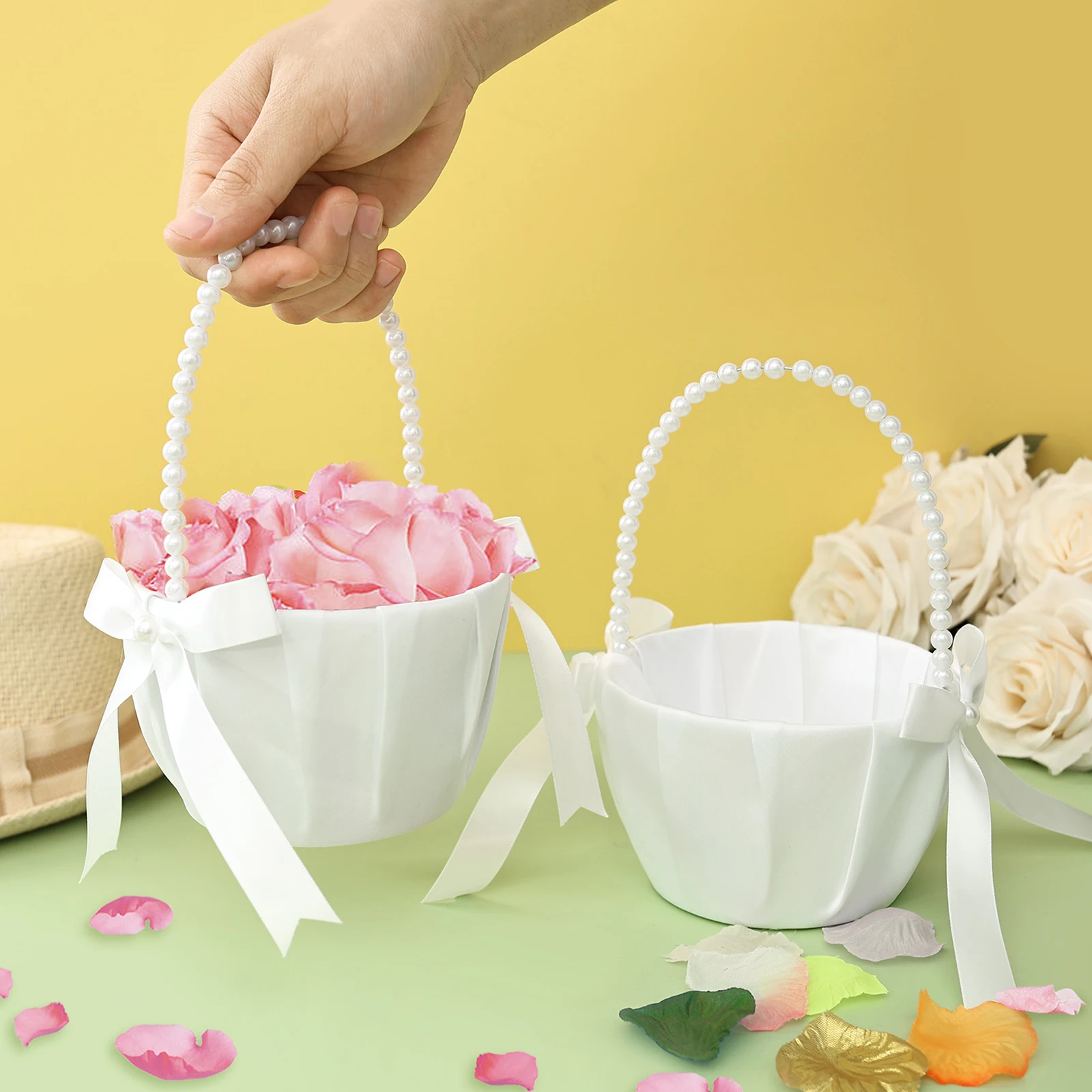 سلة زهور للعروس/الأطفال مكونة  - مراجعة Wedding Ceremony Supply وسعره