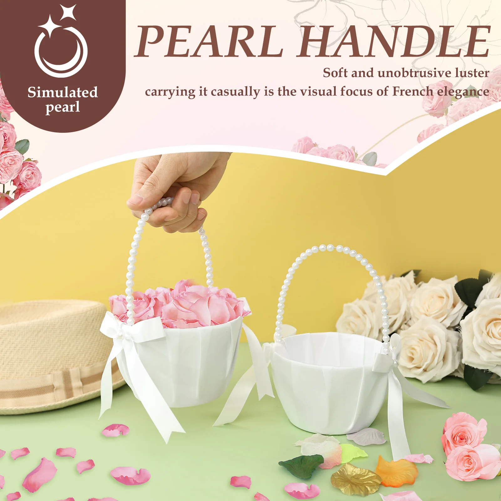 سلة زهور للعروس/الأطفال مكونة  - مراجعة Wedding Ceremony Supply وسعره