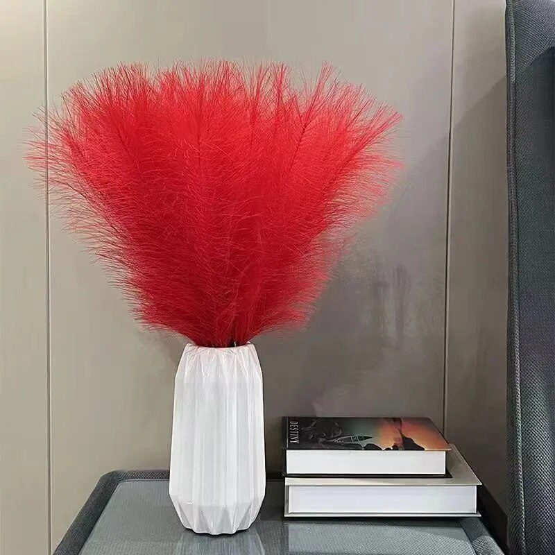 عشب أبهى صناعي ، فروع بومباس ، - مراجعة Flower Girl Basket وسعره
